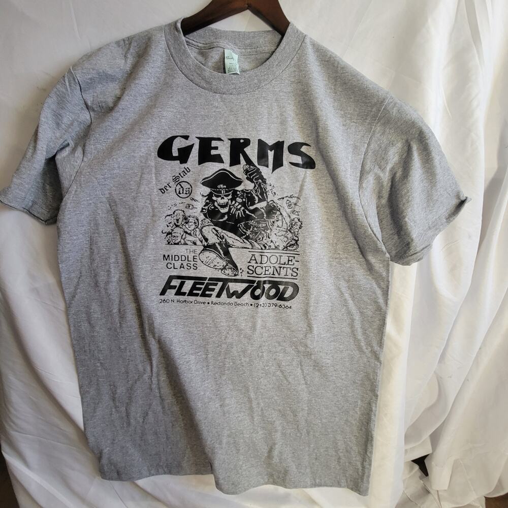 the Germs  band   t shirt size  mens Large Tall